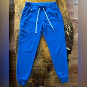 Figs Zamora joggers; Royal blue, women’s small.